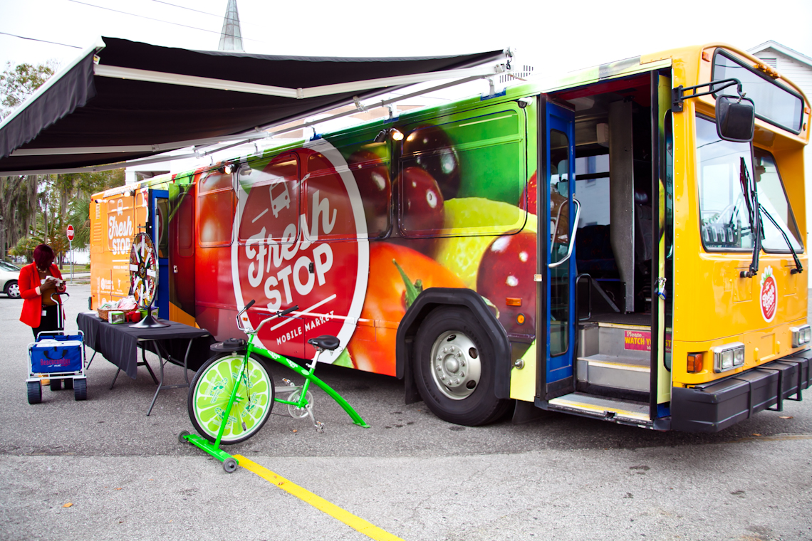 Orlando's Launch of the Fresh Stop Bus