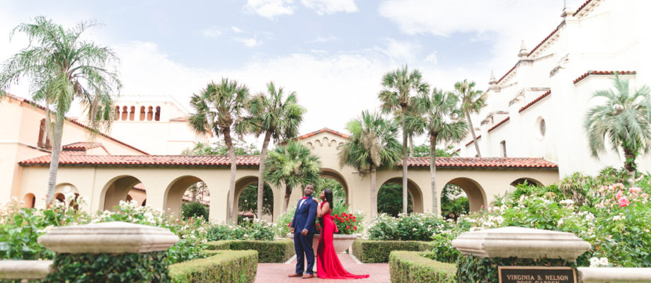 Rollins College Engagement Session : Prince & Trinearr