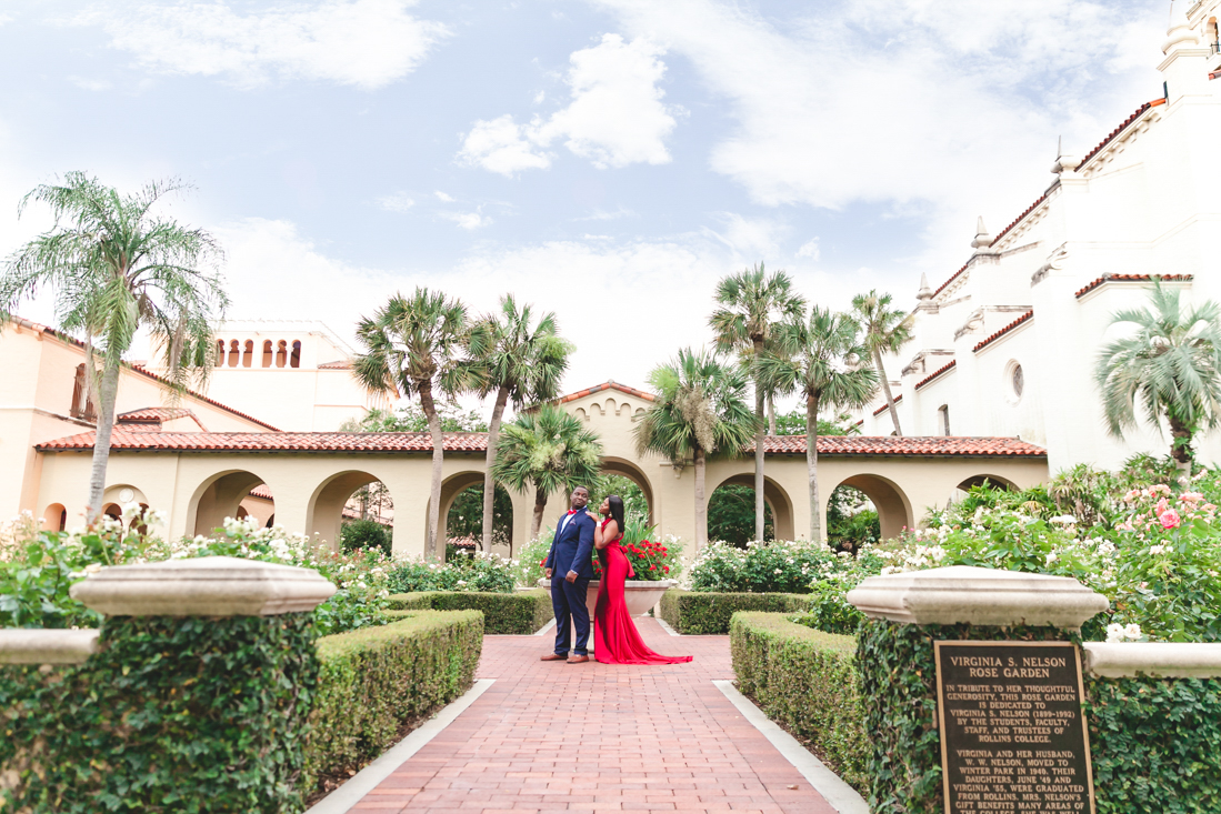 Rollins College Engagement Session : Prince & Trinearr